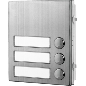 VIDEX Door Station Button Module for Door Station - Door - Stainless Steel