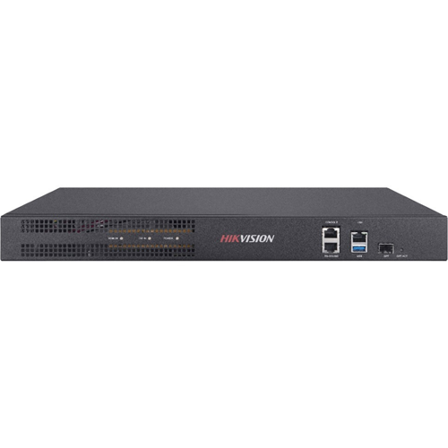 Hikvision Video Decoder - Functions: Video Decoding, Video Streaming, Video Compression, Audio Compression - 3840 x 2160 - 30 fps - NTSC/PAL - H.264, H.265, MPEG-4, MJPEG, H.265+, H.264+ - HDMI - DVI - Network (RJ-45) - Audio Line Out