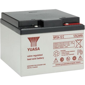 Yuasa NP24-12 Battery - Lead Acid - For Multipurpose - Battery Rechargeable - 12 V DC - 24000 mAh