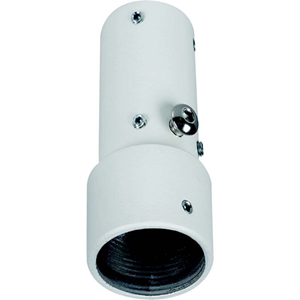 B-Tech BT5951 Pole Adapter for CCTV Camera, A/V Equipment, Flat Panel Display - White