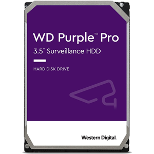 WD Purple Pro WD141PURP 14 TB Hard Drive - 3.5" Internal - SATA (SATA/600) - Conventional Magnetic Recording (CMR) Method - Server, Video Surveillance System, Storage System, Video Recorder Device Supported - 7200rpm - 550 TB TBW