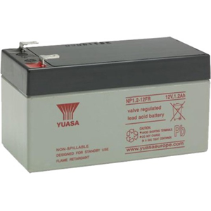 Yuasa NP12-12FR Battery - Sealed Lead Acid (SLA) - For Multipurpose - Battery Rechargeable - 12 V DC - 12000 mAh