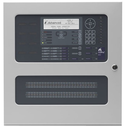 Advanced MxPro 5 MX-5404 Fire Alarm Control Panel - 200 Zone(s) - LCD - Addressable Panel