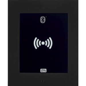 2N Card Reader Access Device - Black - Door - Proximity - Fast Ethernet - Bluetooth - Network (RJ-45) - 12 V DC - Wall Mountable, Flush Mount, Surface Mount