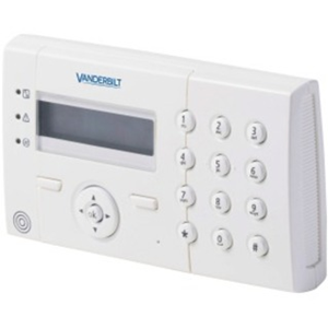Vanderbilt SPCK421.100 Security Keypad - For Control Panel - Signal White - ABS Plastic