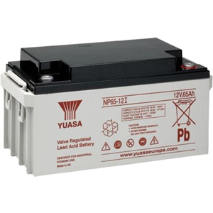 Yuasa NP65-12 Battery - Lead Acid - For Multipurpose - Battery Rechargeable - 12 V DC - 65000 mAh