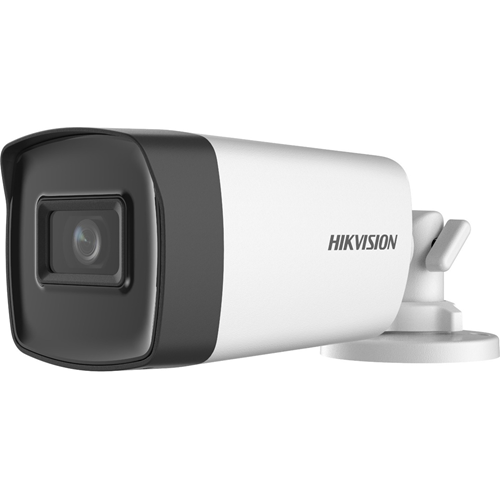 Hikvision Value DS-2CE17H0T-IT5F(C) 5 Megapixel Outdoor Surveillance Camera - Colour - Bullet - 80 m Infrared Night Vision - 2560 x 1944 - 3.60 mm Fixed Lens - CMOS - Junction Box Mount - IP67 - Water Resistant, Dust Resistant